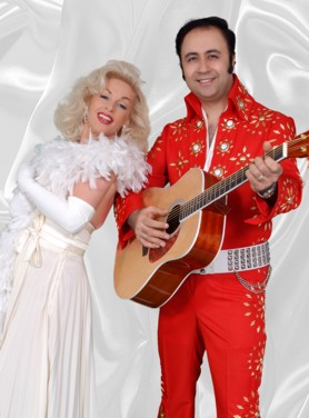 Elvis and Marilyn Monroe